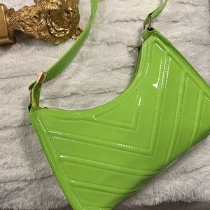 Green SHEIN purse vinyl
